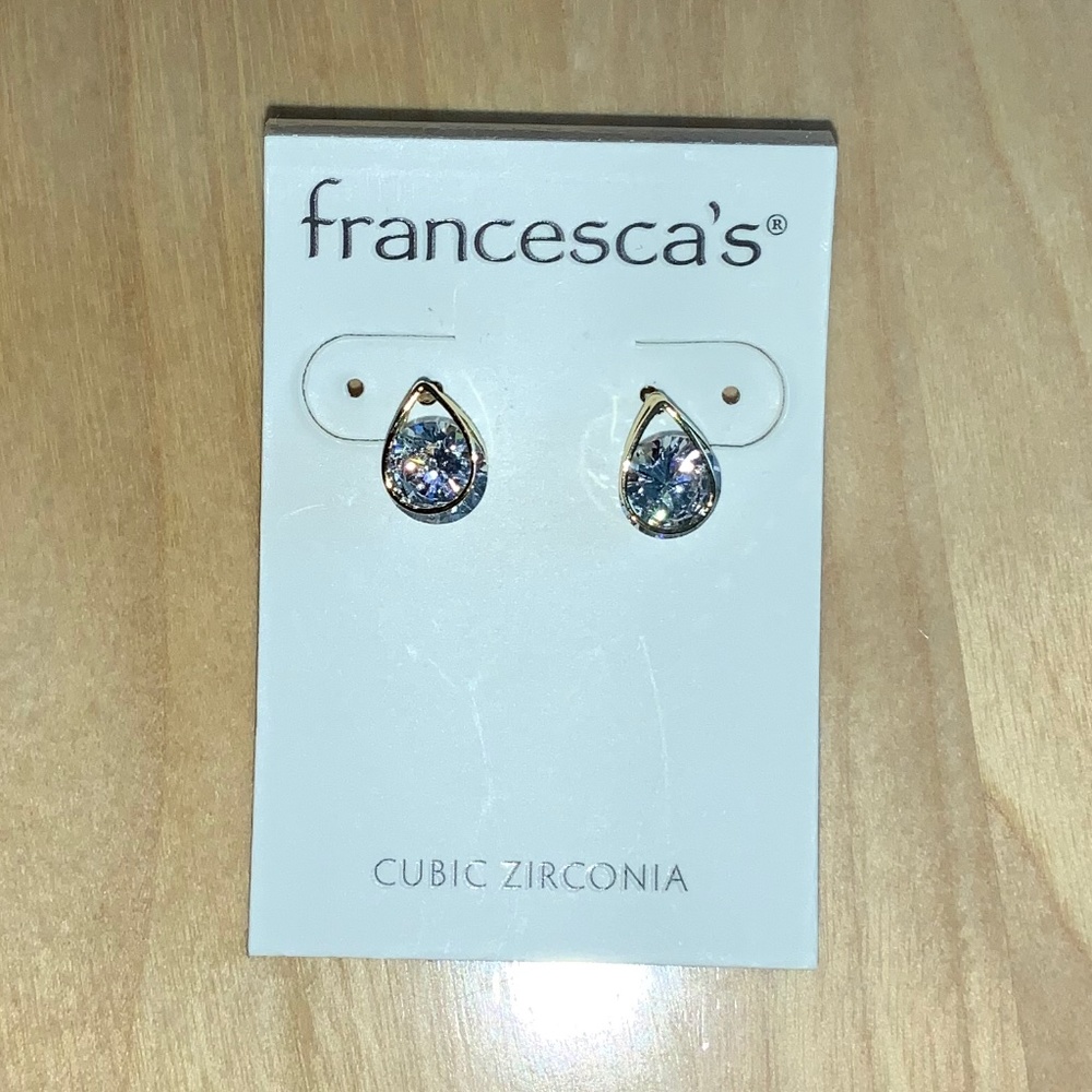 Francesca’s Cubic Zirconia Earrings